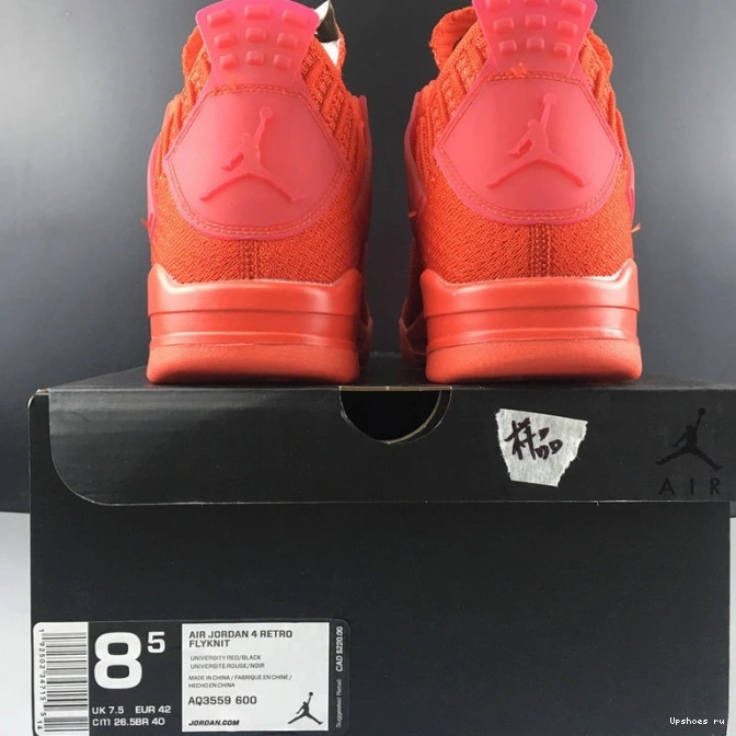 AIR AQ3559-600 FLYKNIT 4 “RED” JORDAN 0831